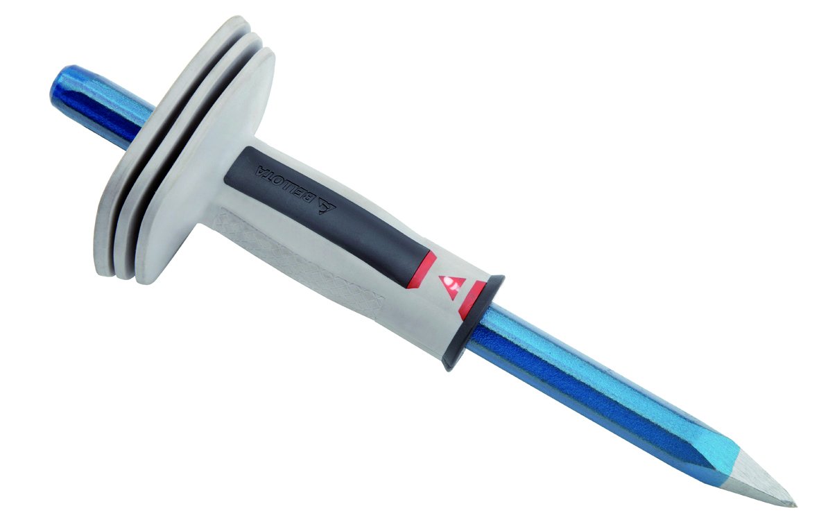 Bellota 5821-18x300 CP Pointer, Chrome Vanadium, Octagonal Body, 18x300 mm, with Protector, Standard, 18x300 mm