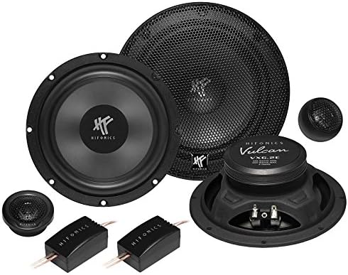 Hifonics Speaker 400 W 16.5 cm vx6.2e Kompo incl fitting kit for Nissan Juke F15 from 10/2010