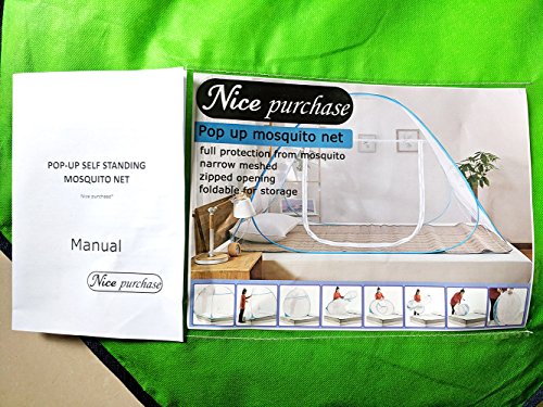 6 Portable+Folding+Mosquito+Freestand+Openings