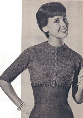 vintage crochet cardigan patterns