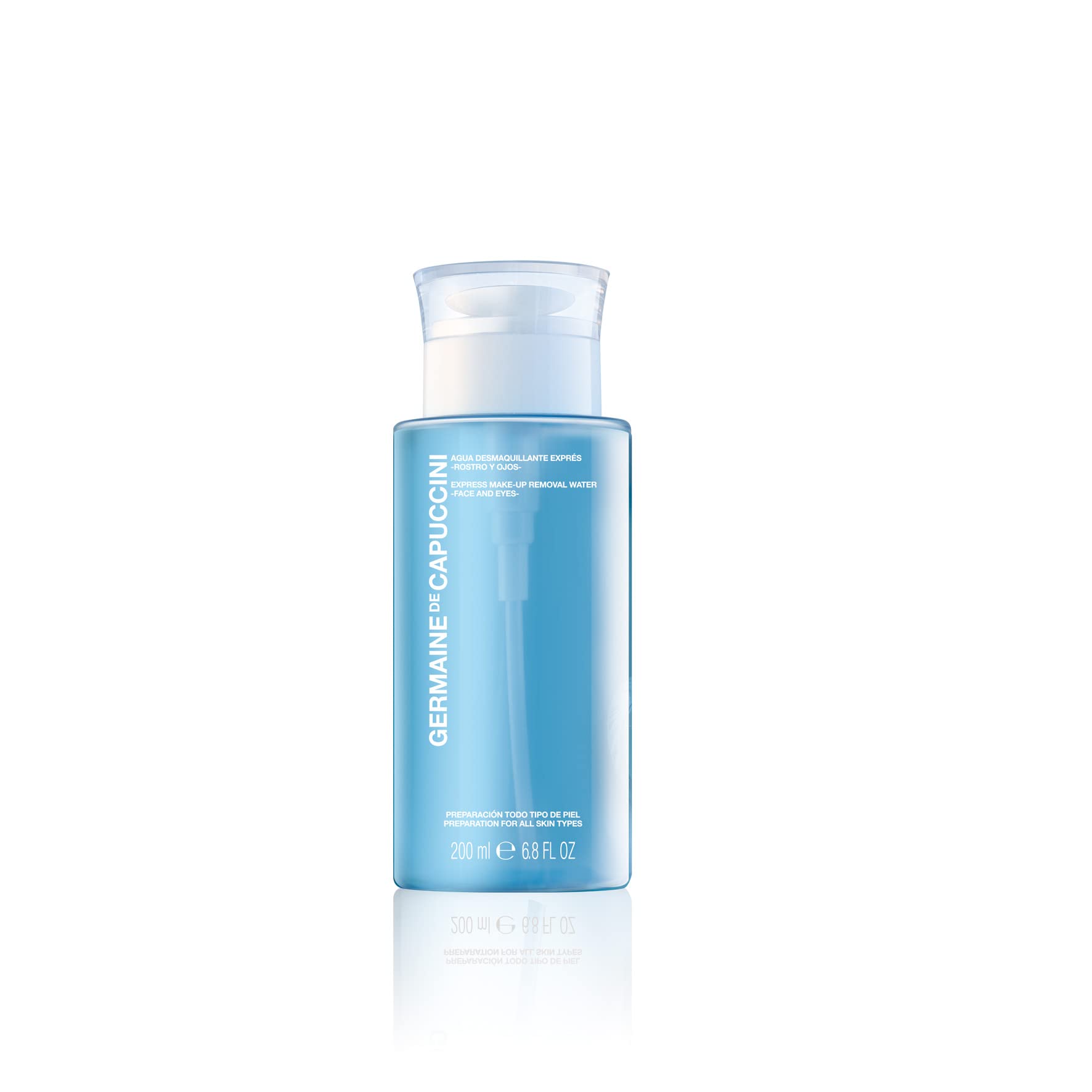 Germaine de Capuccini - Options I Express Make-Up Removal Water - Cleanses, purifies, tones and maintains skin hydration- All skin types - Fragance Free - 200 ml