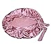 POP-Zone 100% Pure Natural Silk Sleep Night Cap Head Cover Bonnet Hat for Hair Care and Beauty