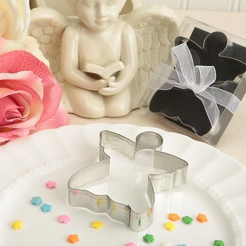 Metal Angel Shaped Design Cookie Cutters in a Box