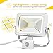 Albrillo Outdoor Motion Sensor Light, Outdoor LED Flood Lights 30W, 200 Watt Equivalent, 2400 Lumens, Daylight White 6000K, Waterproof IP54