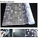 Bloss Privacy Frosted Bathroom Static Window Cling NO Glue Glass Film for Home Window (17.7