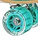ROLLER DERBY Candi Girl U774 Carlin Quad Artistic Roller Skates Seafoam Ladies sz 7