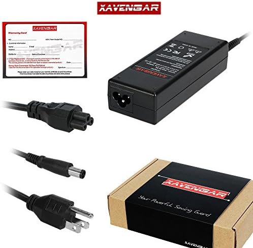 Xavengar 90W 19.5V 4.62A Dell Inspiron, XPS, Studio, Latitude, Vostro, Laptop AC Adapter Charger Power Cord Replacement for compatiable models