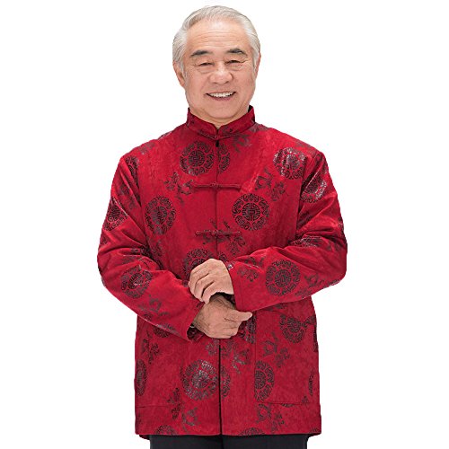 FangNer The elderly Winter Coat Costume Chinese Clothing Long-sleeved Jacket Tang Suit
