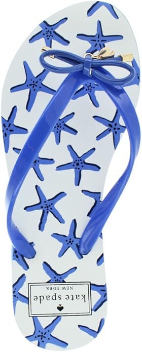 kate spade blue flip flops