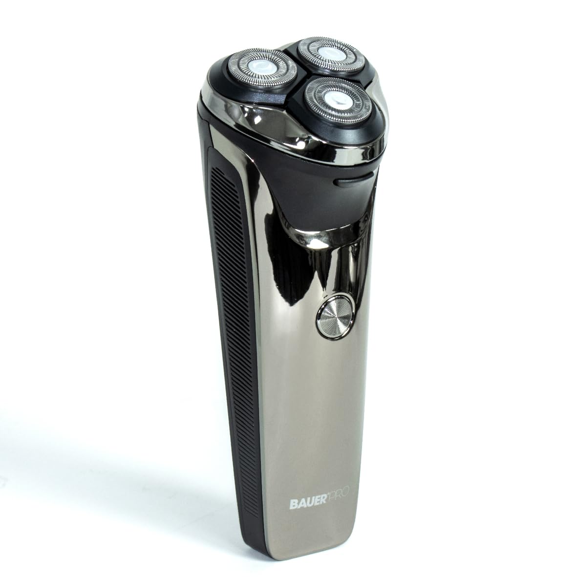 Bauer 38759 Men's Wet and Dry Rotary Shaver/Floating Triple Blades and Detachable Head/Cordless Function and USB Rechargeable