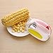 FLASH SALE!!! MASTUKA Corn Stripping Tool - Set of 2 Corn Stripper,Corn Cob Peeler Corn Remover Corn Kerneler with Stainless Steel Blades and Hand Protector