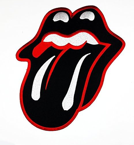XXL BIG The Rolling Stones Songs Music Band Heavy Metal Punk Rock symbol rockers jacket vest large Embroidered Iron on Hat Hoodie Backpack Ideal for Birthday Gift