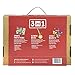 JackInTheBox Sports Fanatic 3-In-1 Craft Kit For Kids: Summer Gift For Boys and Girls Ages 5 Years And Up