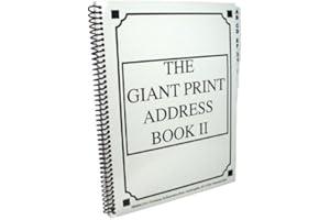 REIZEN The Giant Print Address Book II
