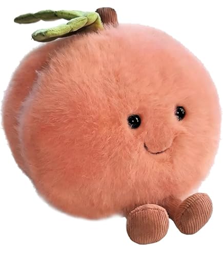 Amazon.com: Jellycat Amuseables Peach Stuffed Plush : Toys & Games