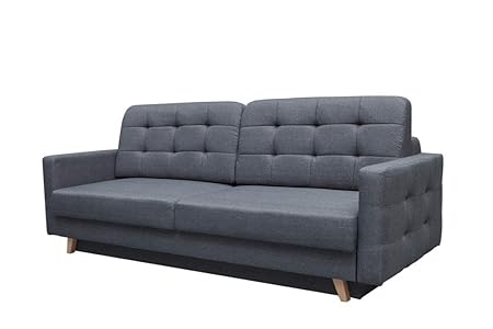 mb-moebel Schlafsofa Kippsofa Sofa mit Schlaffunktion Klappsofa Bettfunktion mit Bettkasten Couchgarnitur Couch Sofagarnitur 