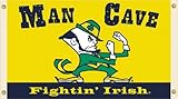 Bsi Products Collegiate Notre Dame Man Cave 3' X 5' Flag