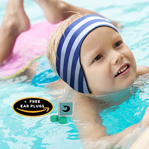 Buy KIDS SWIMMING HEADBAND BABIES TODDLERS with FREE Putty Earplugs
