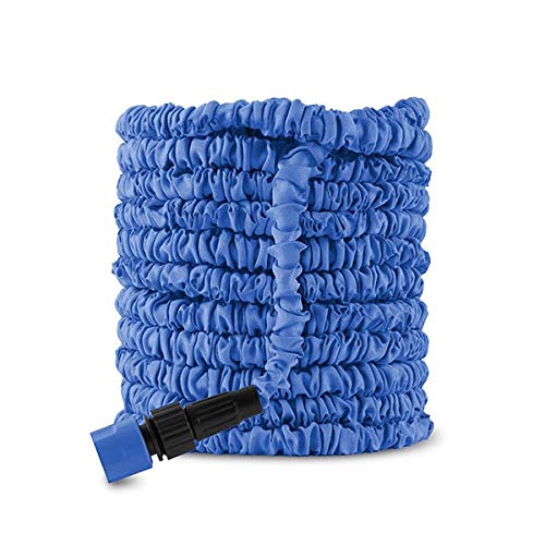 SHOP-STORY - Expandable garden hose + 7 jet water gun + universal nozzles – Length 7.5 m