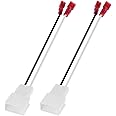 MAGIC MOTO 2 Pack 72-8104 Speakers Harness Adapter for Toyota Subaru Mitsubishi Speaker Wire Connectors Plug with Rav4 Tacoma Tundra Camry Corolla 4Runner Sequoia Scion Wiring