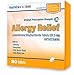 HealthCareAisle Allergy Relief - Levocetirizine Dihydrochloride Tablets USP, 5 mg - 80 Tablets - Original Prescription Strength Allergy Medication, 24-Hour Relief, 80 Count (Pack of 1)
