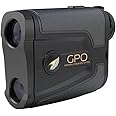 GPO German Precision Optics RANGETRACKER 2000 Laser Rangefinder, 2,000 Yards for Short Range Archery and Long Range Rifle Hunting, Black