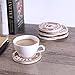Coasters for Drinks 6-Piece Absorbent Stone Coaster Set for Drink - Coffee Style Drink Spills Coasters