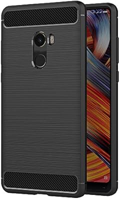 AICEK Funda Xiaomi Mi Mix 2, Negro Silicona Fundas para Xiaomi Mi ...