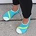 FitKicks Women's Active Footwear, Turquoise / Green, Medium