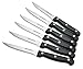 Steak Knives - 2 Pc Superior Steak knives, Stainless Steel, Steak Knife for Chefs, Commercial Kitchen, - Great For BBQ, Weddings, Dinners, Parties, All Homes & Kitchens - By Kitch N’ Wares