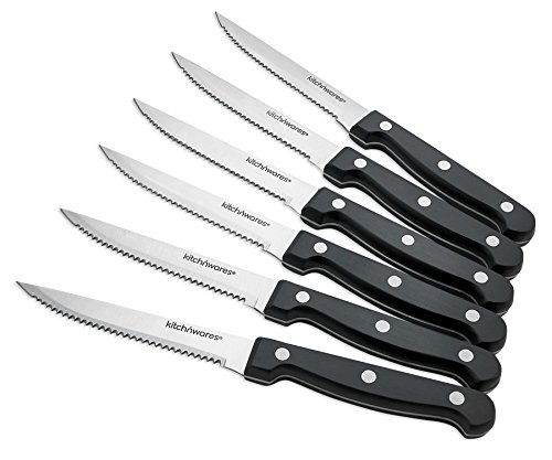 2 Steak+Knives+Superior+Stainless+Commercial