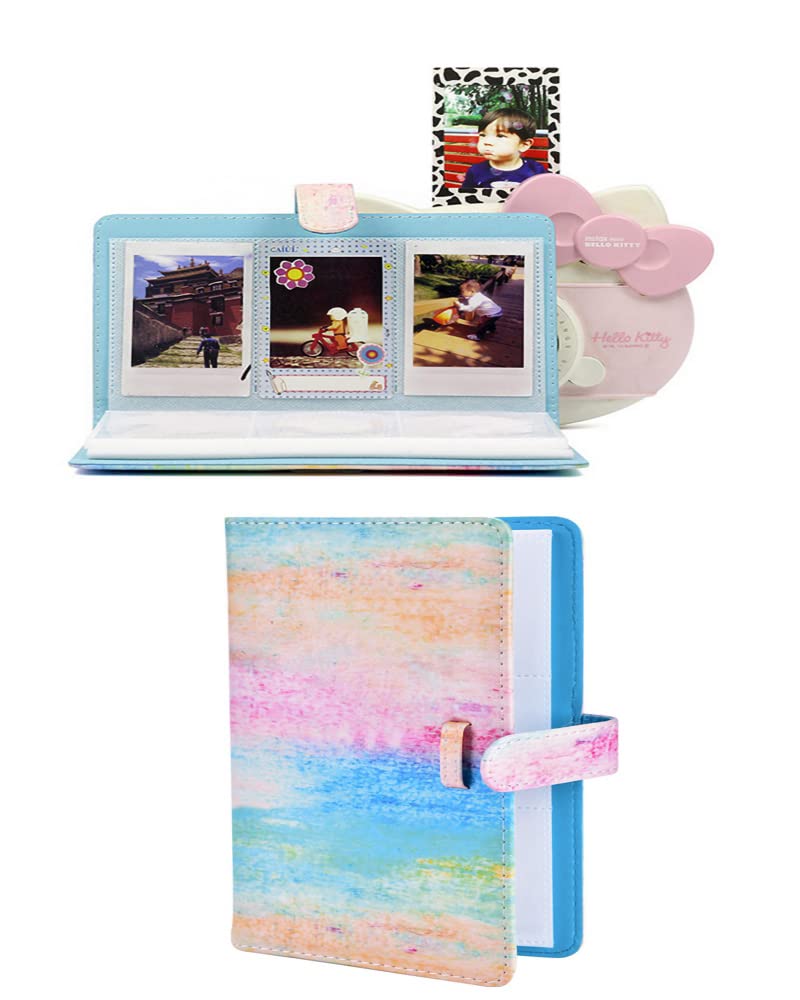 3 Inch Mini Photo Album 96 Pockets Album Wallet for Leica Sofort Lomo Mini for Polaroid Photo Album