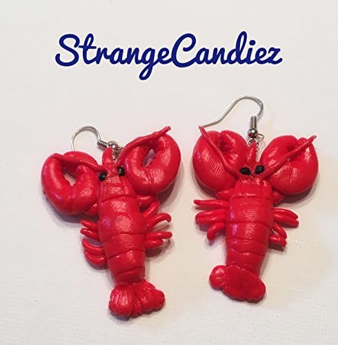 Dangle lobster earrings