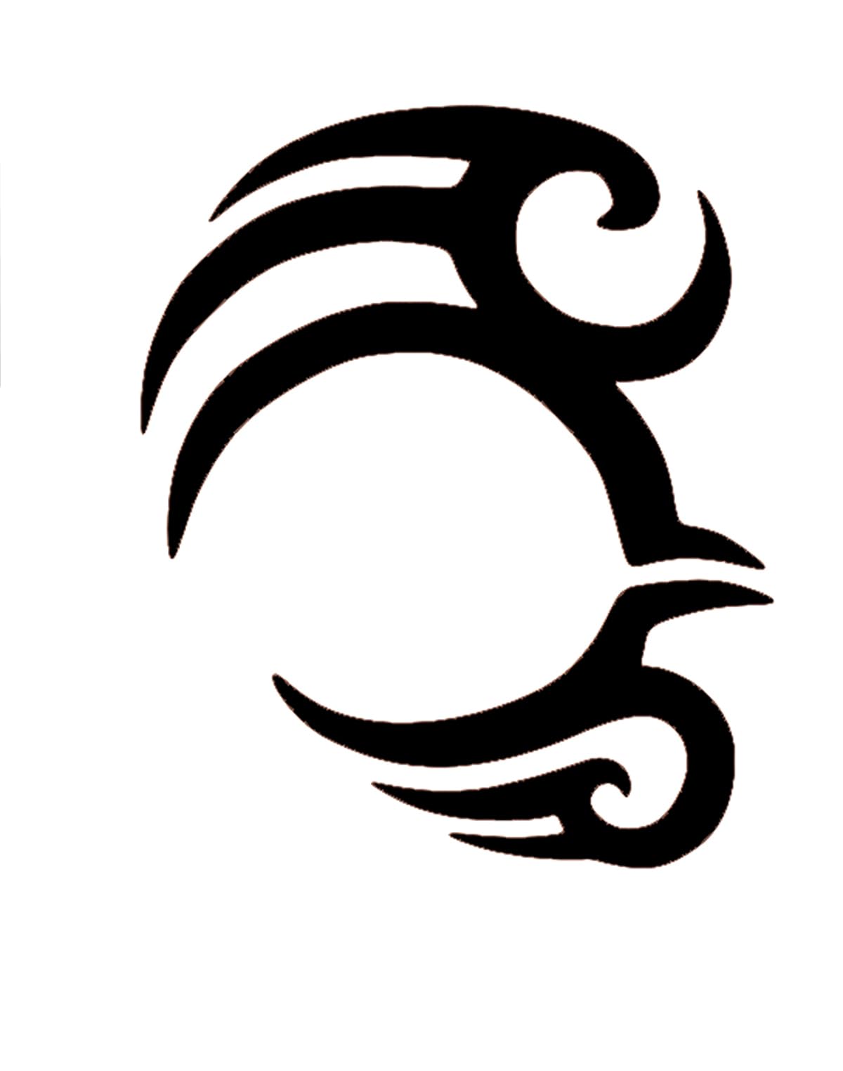 Eulenspiegel 4028362109045 109045-Face Painting Template, Unisex-Adult, Maori, Standard Size