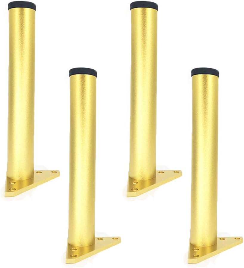 Möbelfüße Verstellbar Rundrohr Möbelbeine Metall Möbelfüße