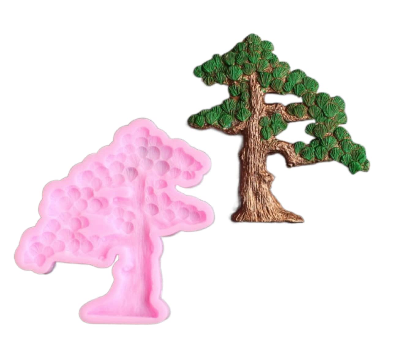 TTOA - Pine Tree Silicone Fondant Mould| Icing Mould | Chocolate Mould | Cake Decoration