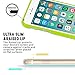 GOOSPERY Pearl Jelly for Apple iPhone 7 Case (2016) Slim Thin Rubber Case (Lime) IP7-JEL-LIM