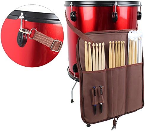 YMC DSB10-CF Drum Stick Bag Holder 10mm Foam - Coffee