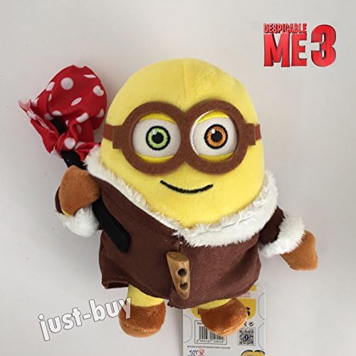 Despicable Me 3 Plush Minion Bob Soft Toy Stuffed Animal Doll Teddy Brown 6.5"