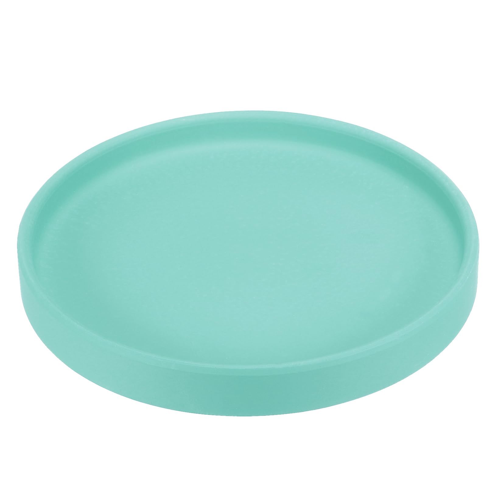 PATIKIL 6 Inch Round Ceramic Plant Saucer, Plant Saucer Tray Flower Planter Drip Tray for Indoors Outdoors Patio Balcony, Turquoise