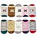 Yoicy 6Pairs Womens Cotton Color socks - Soft Casual Candy Color Crew Socks for Womens Girls