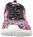Skechers Sport Women's Burst Illuminations Fashion Sneaker, Black/Multi, 10 M US