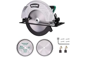 Hoteche 12-Inch Circular Saw 4-HP Compact Portable Table Saw with Saw Blade for Desktop Use