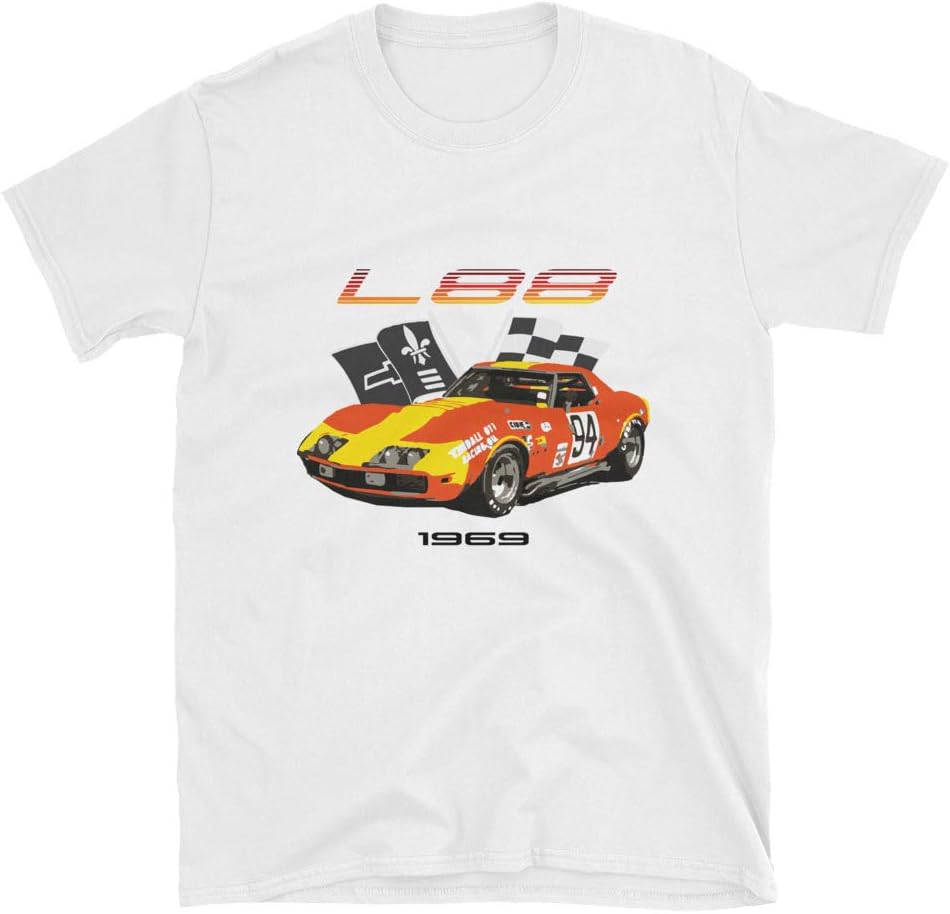 C3 - IMSA L88 Lledon Blackwell #94 3rd gen 1969 Vette Vintage Race Car T-Shirt