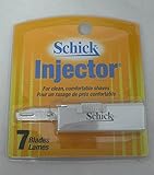 Schick Injector Plus Blade, Chrome, 7ct (2 Pack)