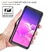 Temdan Samsung Galaxy S10 Plus Waterproof Case Built-in Screen Full-Body Protector with Floating Strap IP68 Waterproof Case for Samsung Galaxy S10 Plus 6.4 inch 2019 - NO Fingerprint ID (Black/Clear)