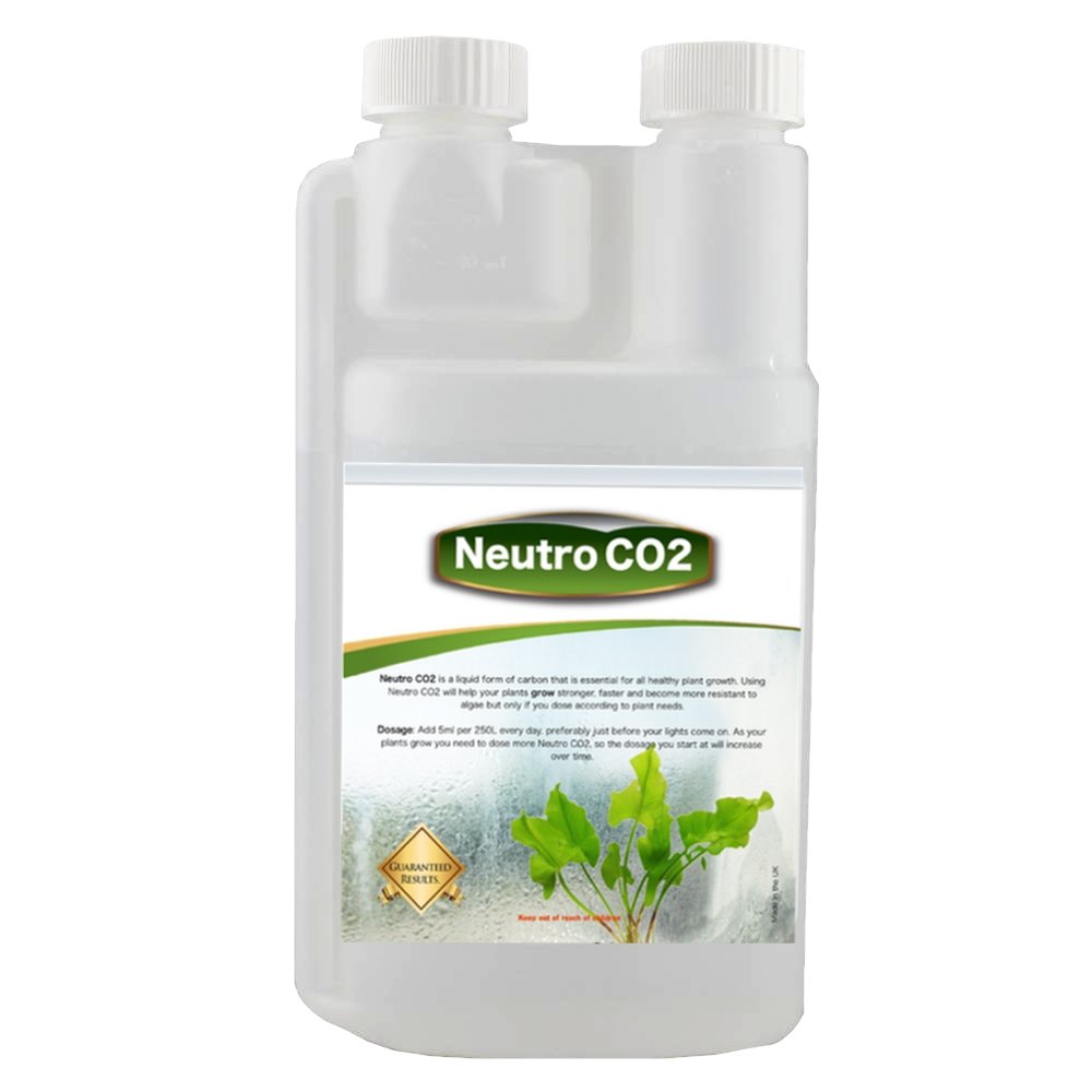 Neutro CO2 Liquid Carbon in a bottle for all aquarium plants. Fast acting Effective Helps