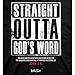 Kerusso Straight Outta God's Word for God So Loved The World Black Cotton Crew Neck T-Shirt, Large