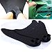 GOALUKK Mermaid Tails with Monofin for Swimming,Training Diving Fins Swim Fins for Kids and Adults(Black) (S-Child size)