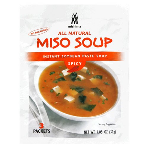 Mishima Instant Soup Mix, Hot & Sour, .95Ounce Packets
